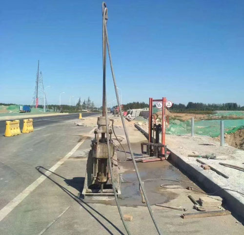 古县公路高聚物注浆加固
